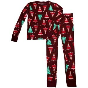 Old Navy Kids Unisex pajamas. 100% Cotton. Size L 10. Christmas Pajamas set.